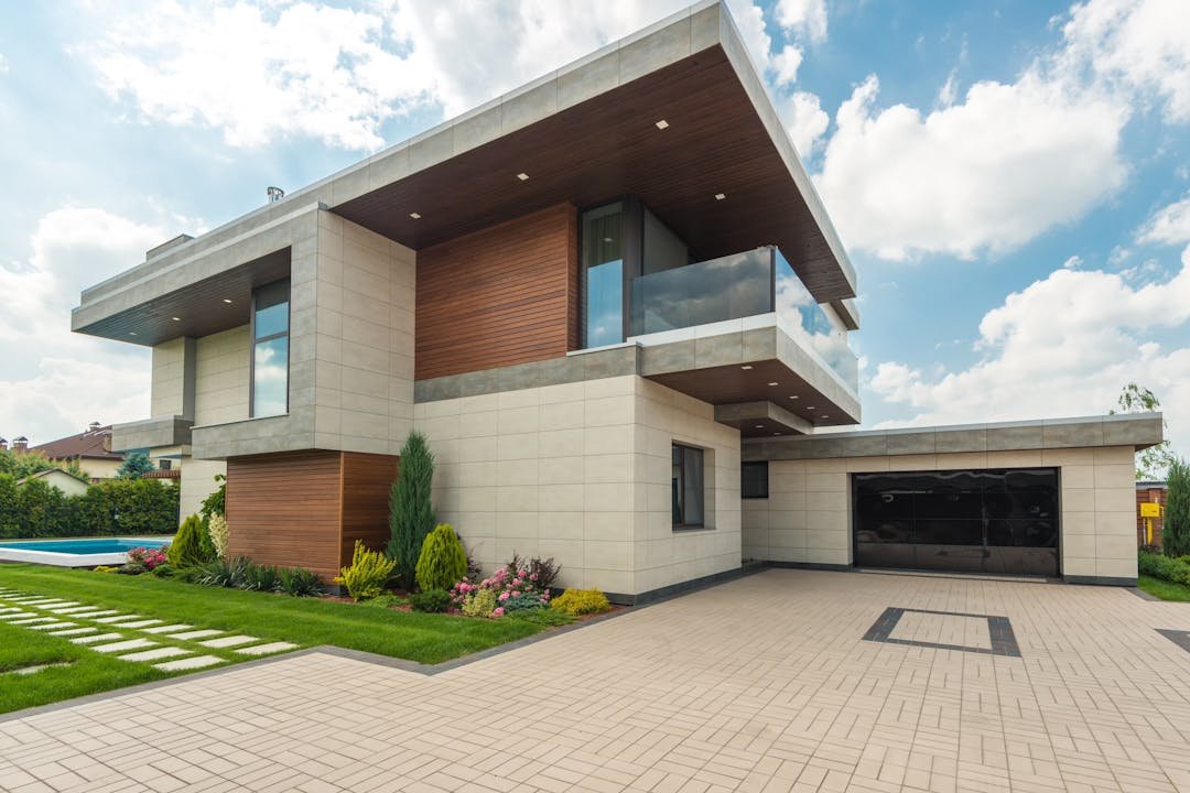 House with a concrete driveway